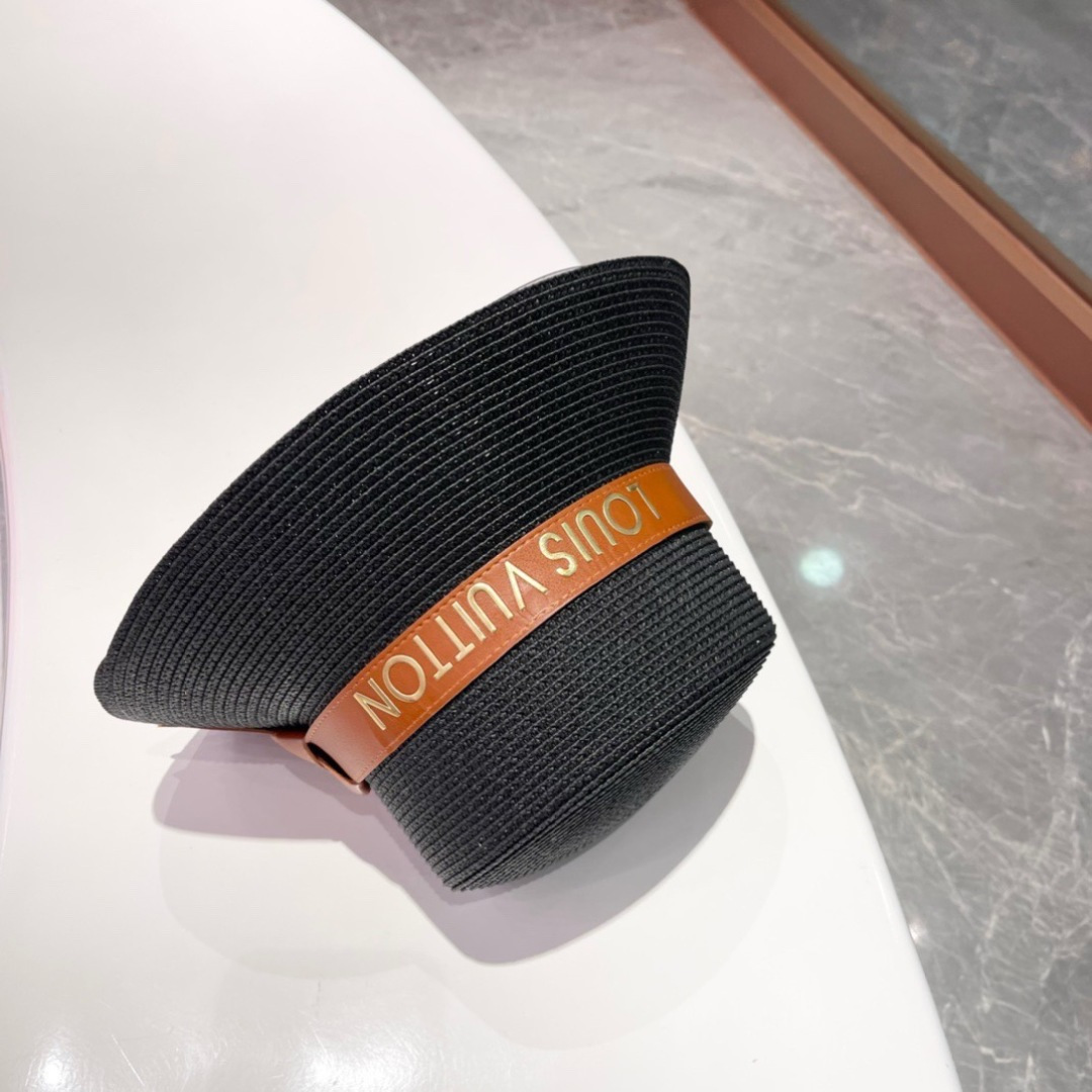  2025新款LV 皮带草编盆帽草帽礼帽🤩简约大方，百搭单品～出街首选，新款帽型超美腻