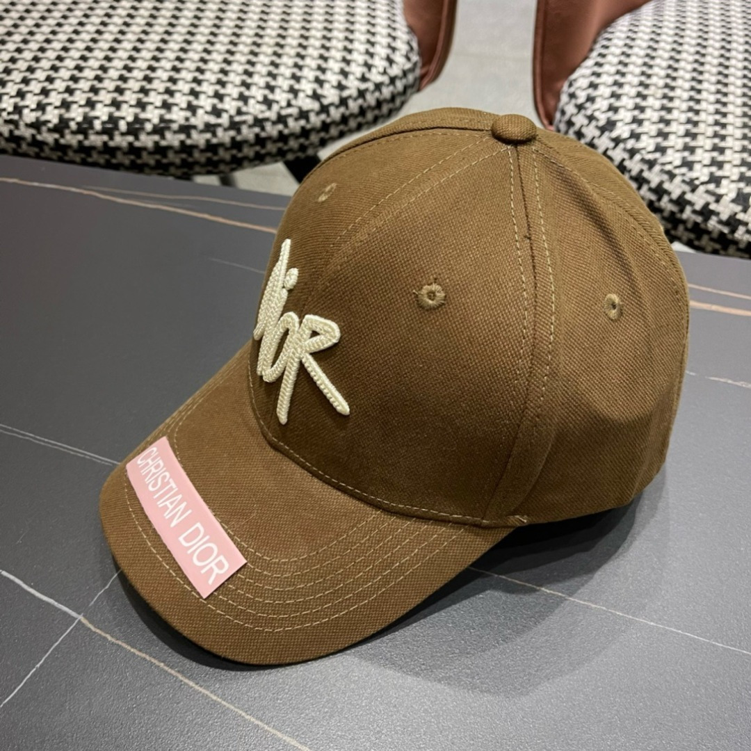 【DIOR迪奥】2025新款专柜简约棒球帽，爆款，大牌同步，