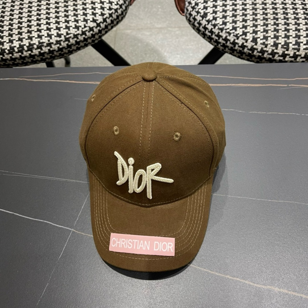 【DIOR迪奥】2025新款专柜简约棒球帽，爆款，大牌同步，
