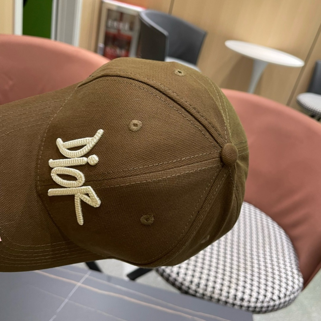 【DIOR迪奥】2025新款专柜简约棒球帽，爆款，大牌同步，