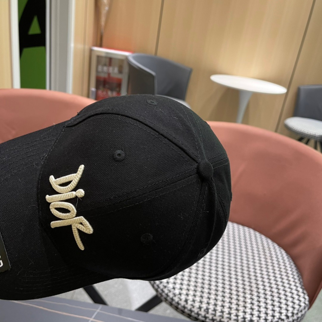 【DIOR迪奥】2025新款专柜简约棒球帽，爆款，大牌同步，