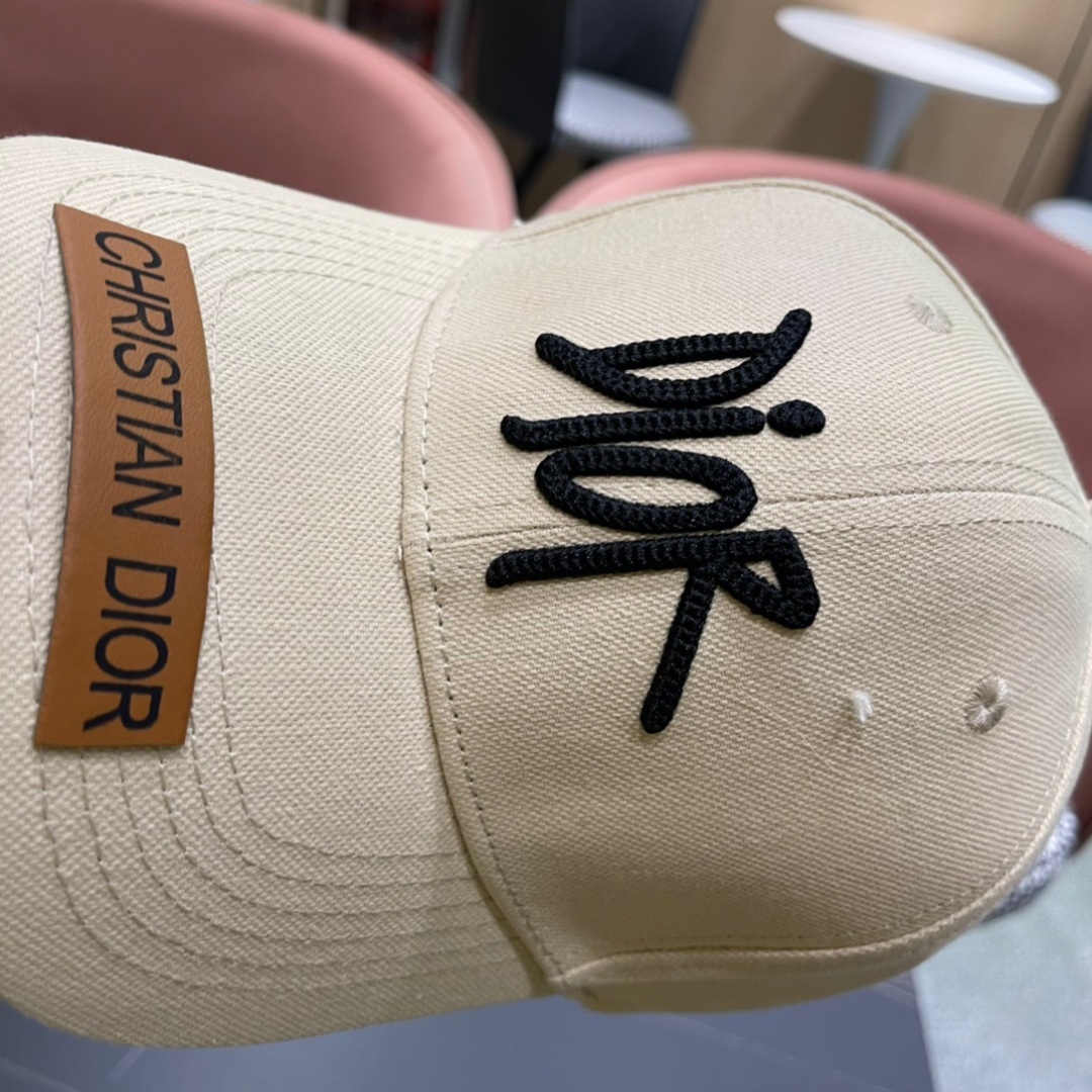 【DIOR迪奥】2025新款专柜简约棒球帽，爆款，大牌同步，