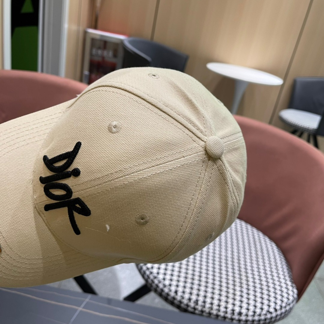【DIOR迪奥】2025新款专柜简约棒球帽，爆款，大牌同步，