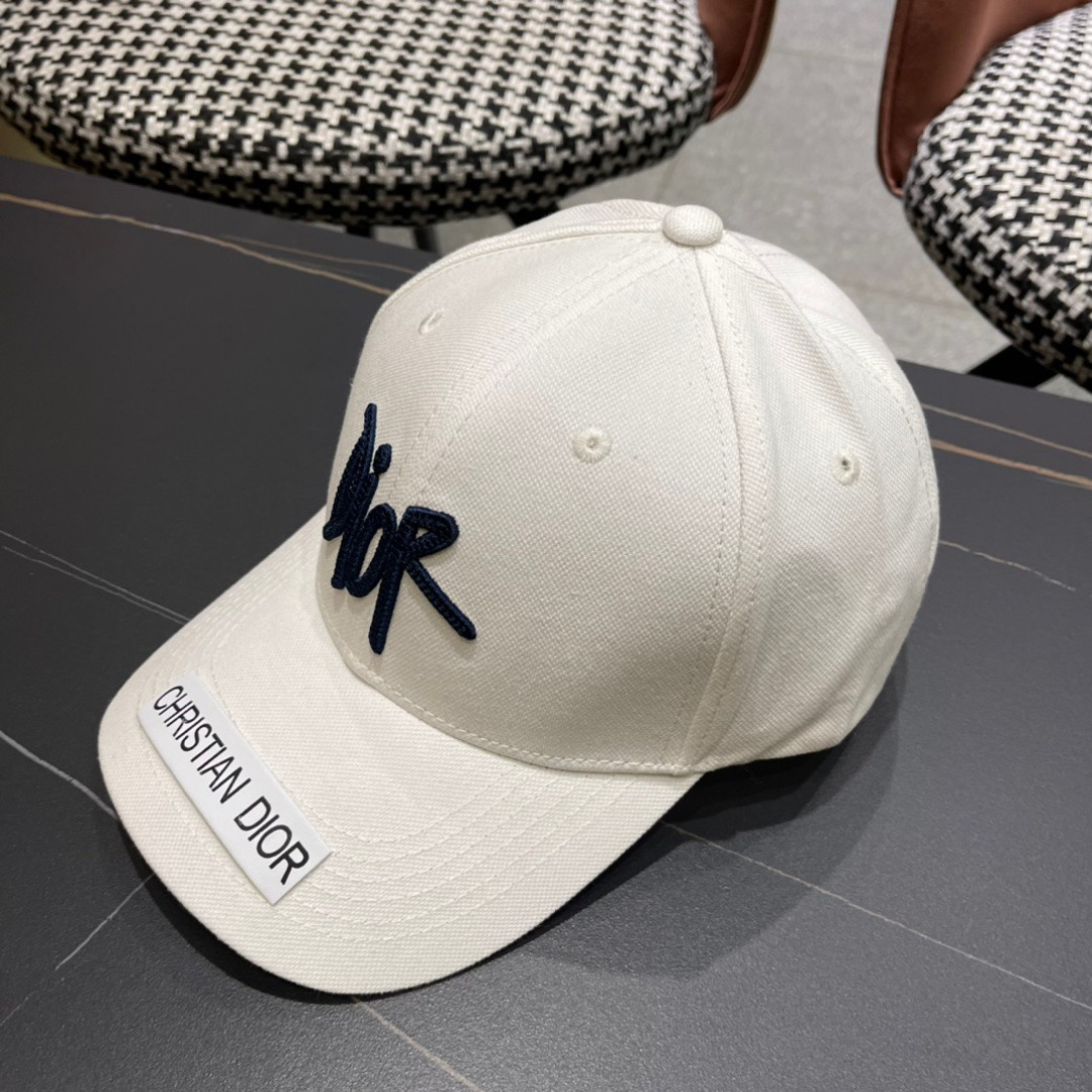 【DIOR迪奥】2025新款专柜简约棒球帽，爆款，大牌同步，