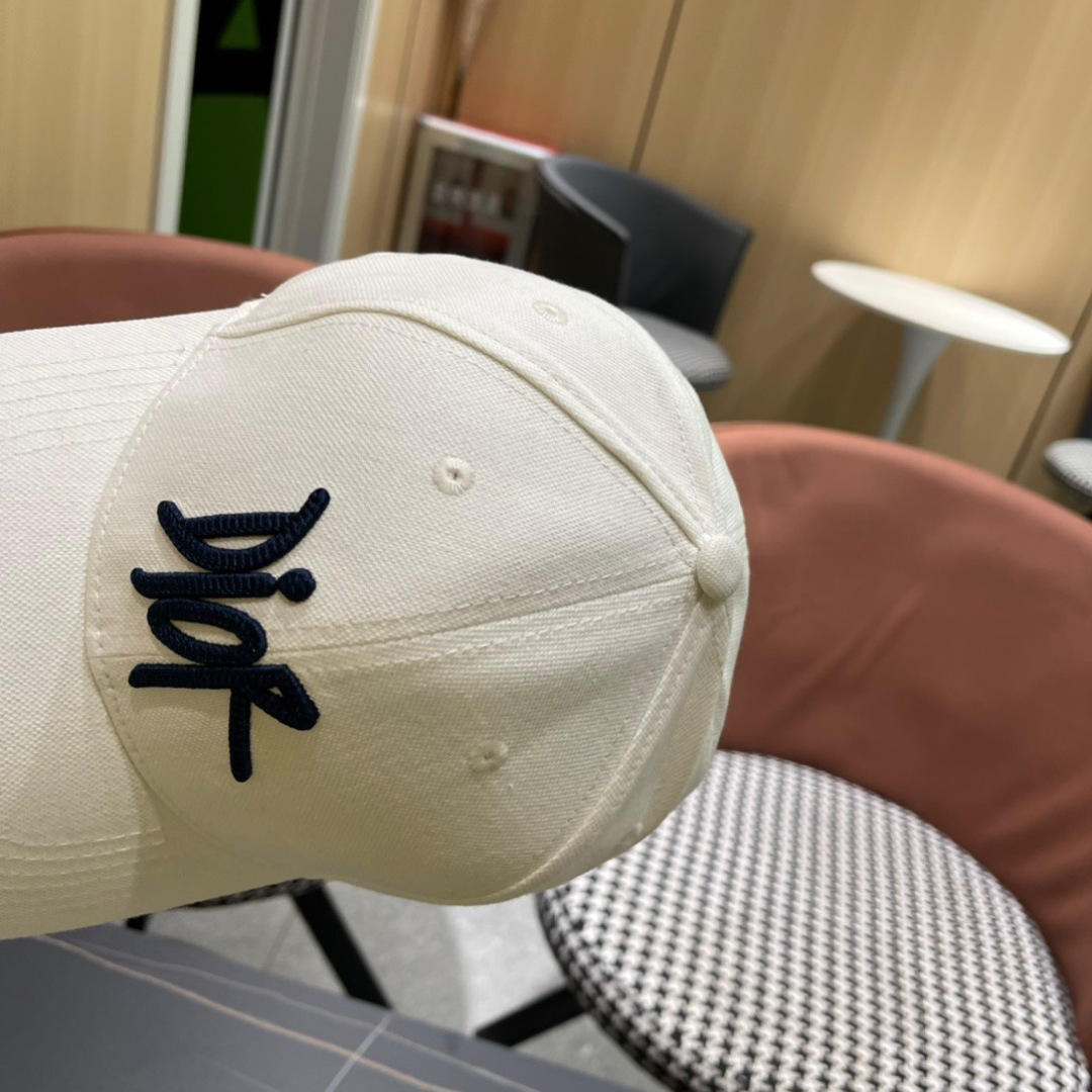 【DIOR迪奥】2025新款专柜简约棒球帽，爆款，大牌同步，