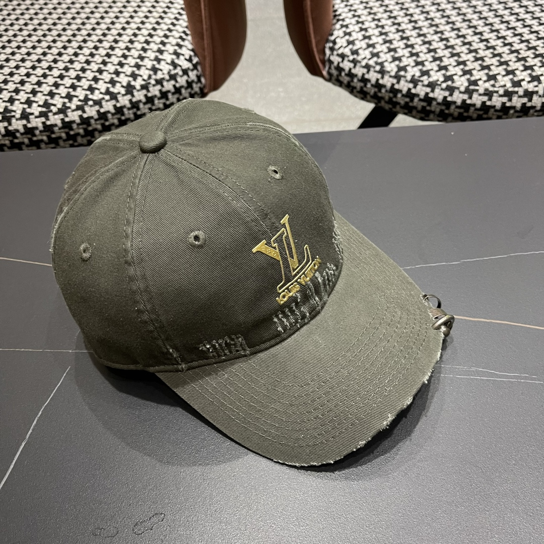  LV路易威登🧢 经典棒球帽，四季可用，出门必备，非常显脸小