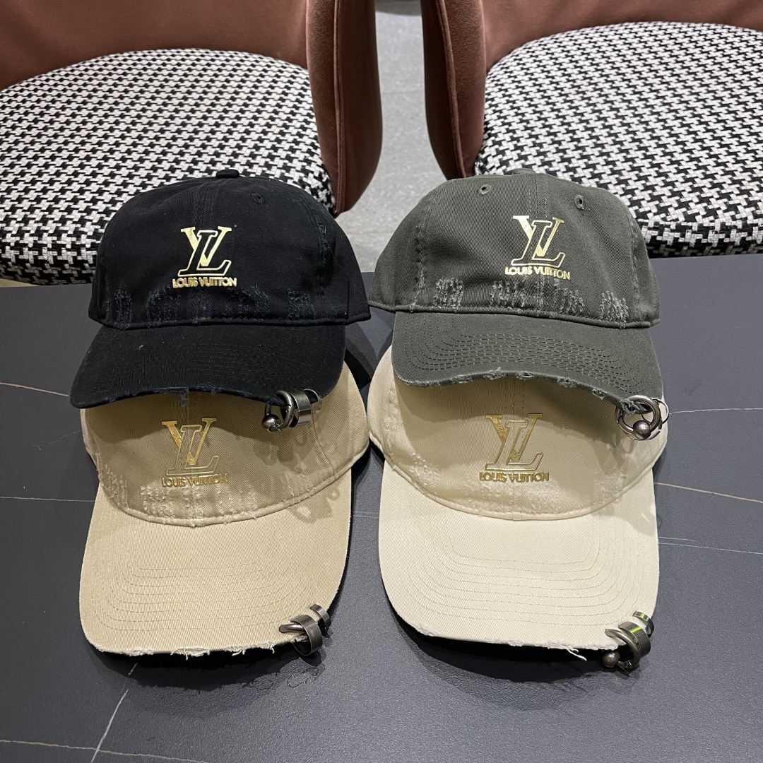  LV路易威登🧢 经典棒球帽，四季可用，出门必备，非常显脸小