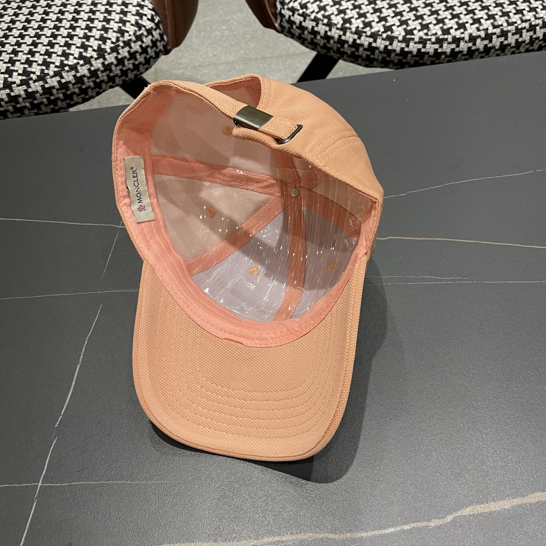  蒙口Moncler2025春款新款棒球帽，四季佩戴款高颜值时尚单品男女同款