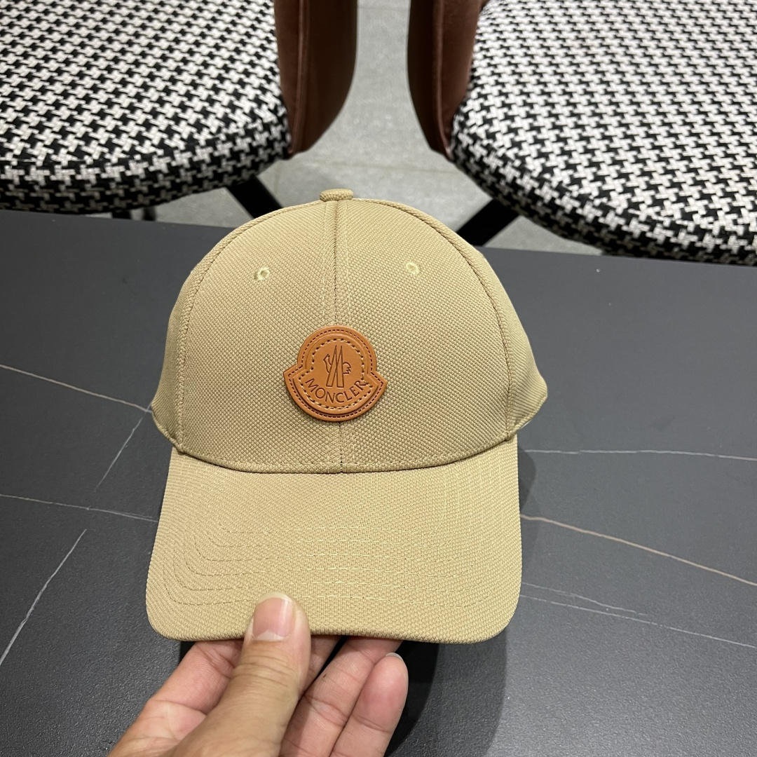  蒙口Moncler2025春款新款棒球帽，四季佩戴款高颜值时尚单品男女同款