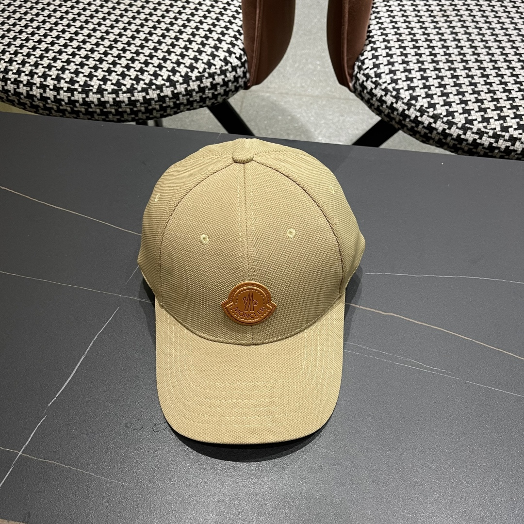  蒙口Moncler2025春款新款棒球帽，四季佩戴款高颜值时尚单品男女同款