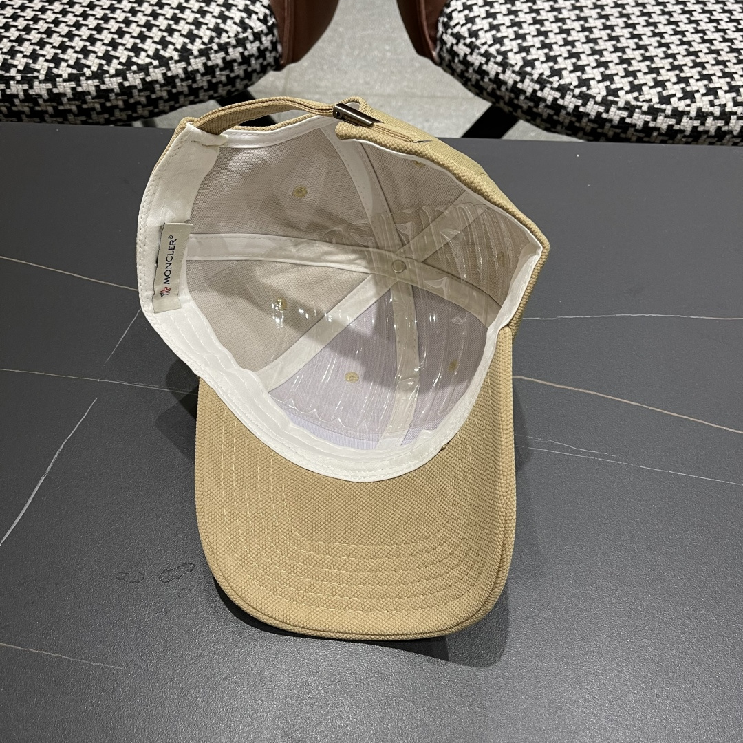  蒙口Moncler2025春款新款棒球帽，四季佩戴款高颜值时尚单品男女同款