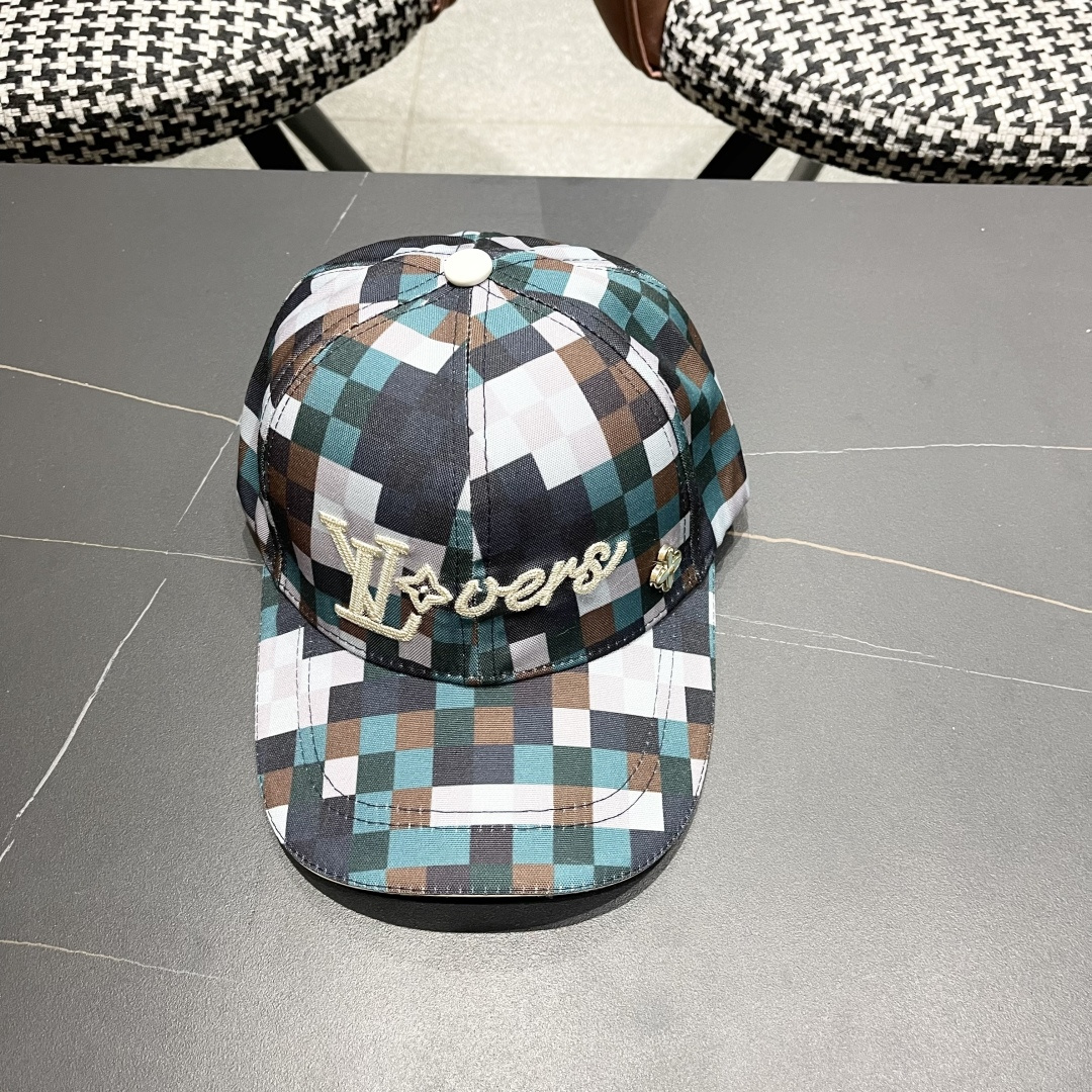  LV(路易威登)2025新款原单棒球帽， 专柜11开模订制，轻盈透气！质量超赞！