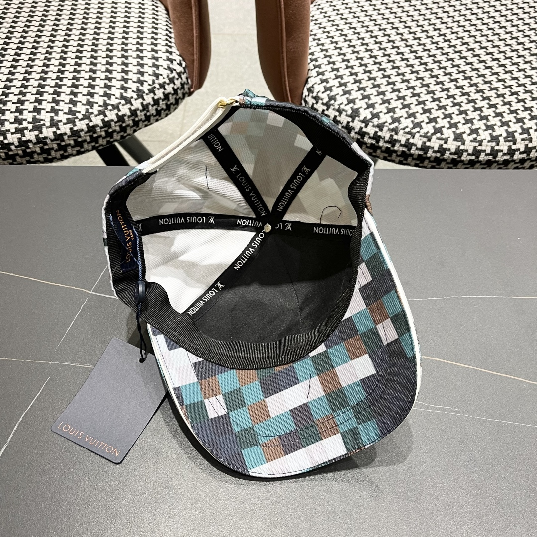  LV(路易威登)2025新款原单棒球帽， 专柜11开模订制，轻盈透气！质量超赞！