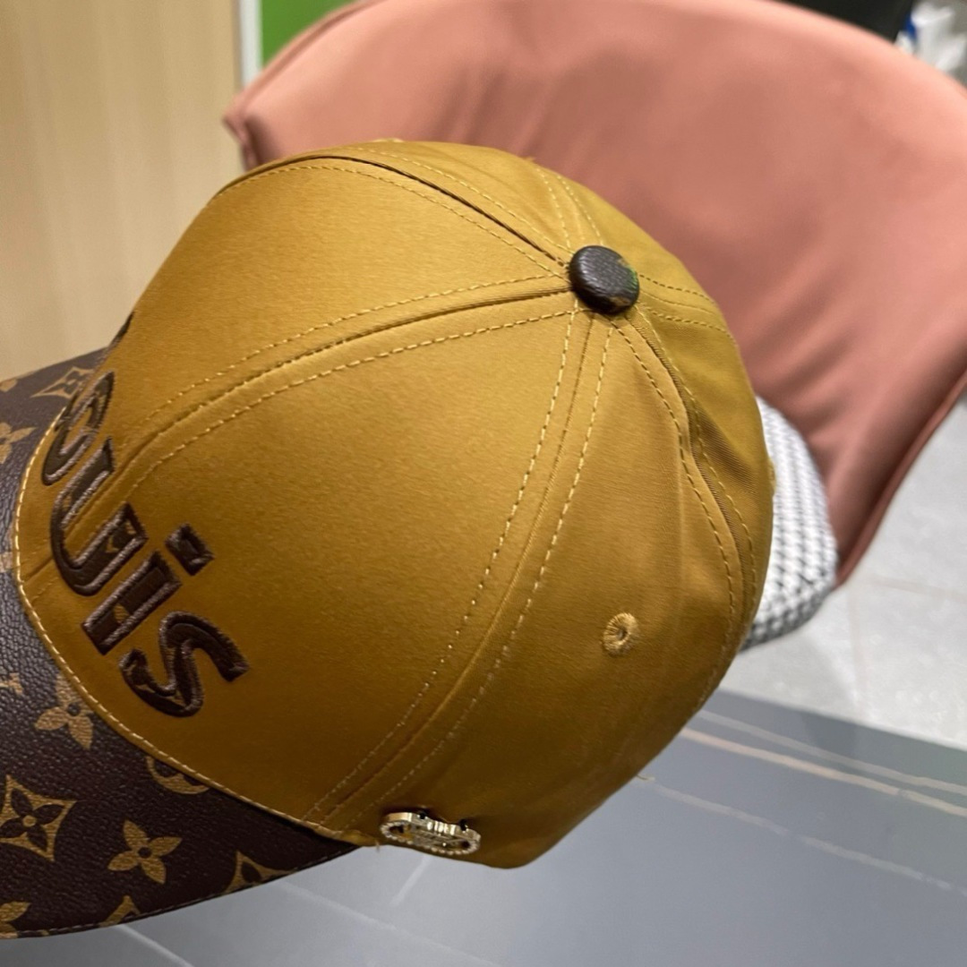 
新款出货LV(路易威登)新款原单棒球帽专柜11开模订制，质量超赞，基础头围56，