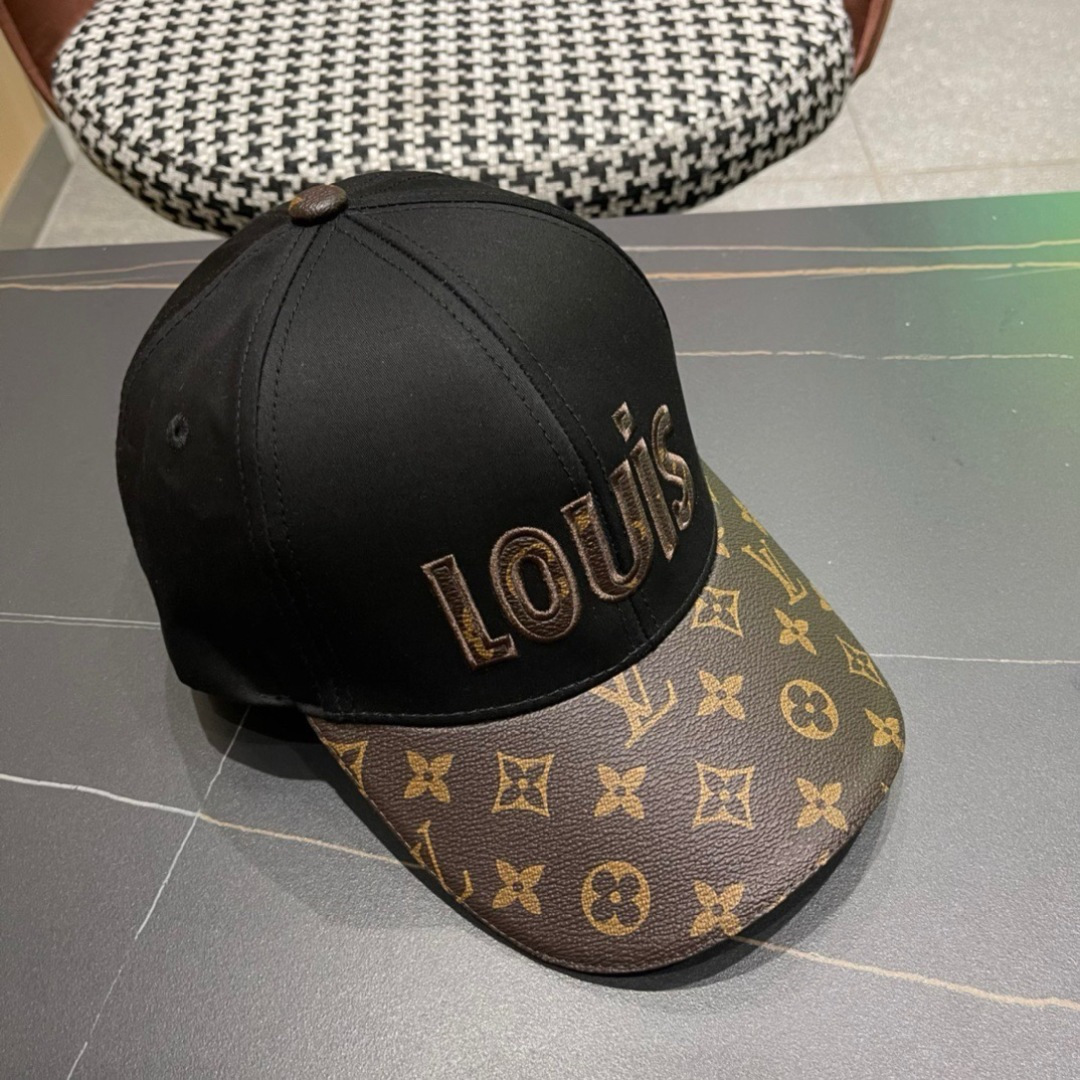 
新款出货LV(路易威登)新款原单棒球帽专柜11开模订制，质量超赞，基础头围56，