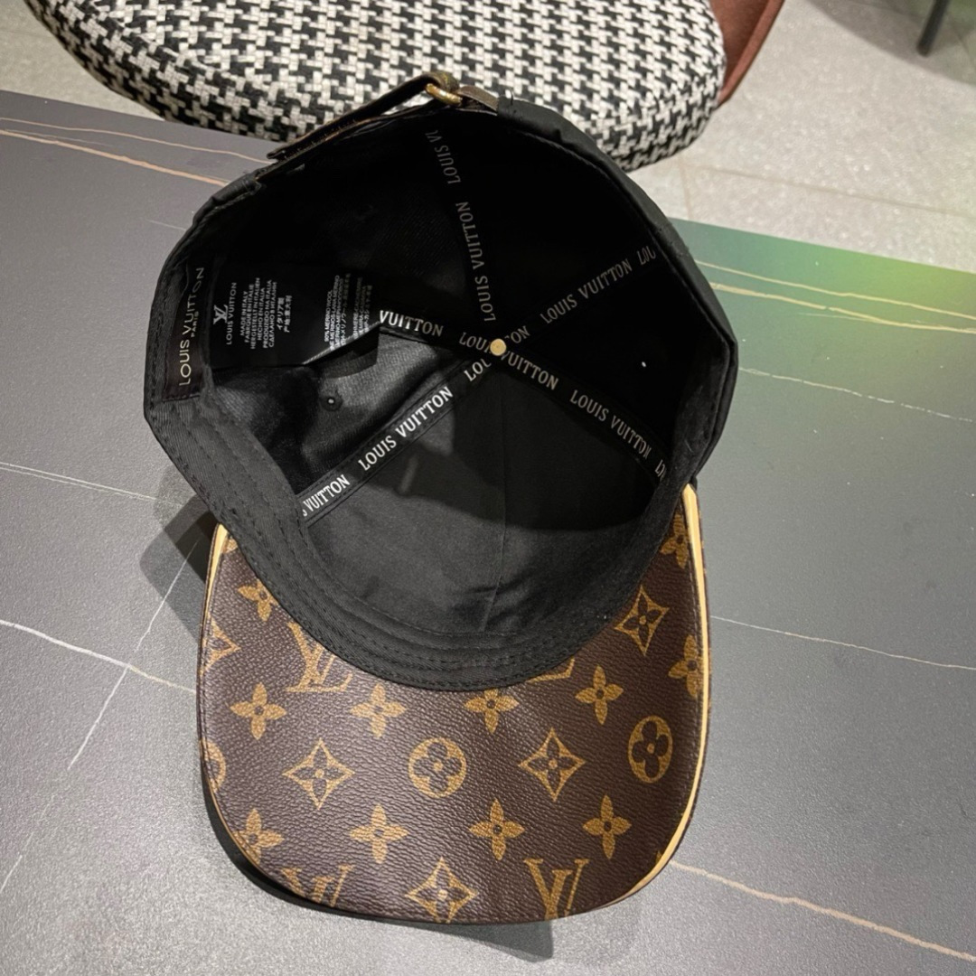 
新款出货LV(路易威登)新款原单棒球帽专柜11开模订制，质量超赞，基础头围56，
