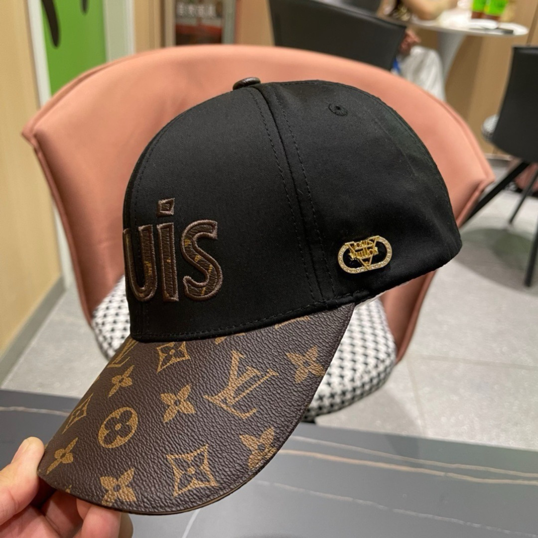 
新款出货LV(路易威登)新款原单棒球帽专柜11开模订制，质量超赞，基础头围56，