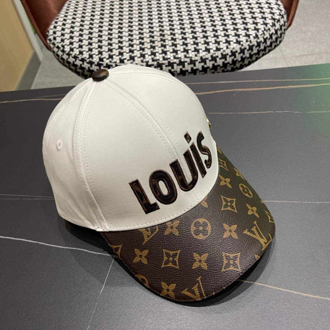 
新款出货LV(路易威登)新款原单棒球帽专柜11开模订制，质量超赞，基础头围56，
