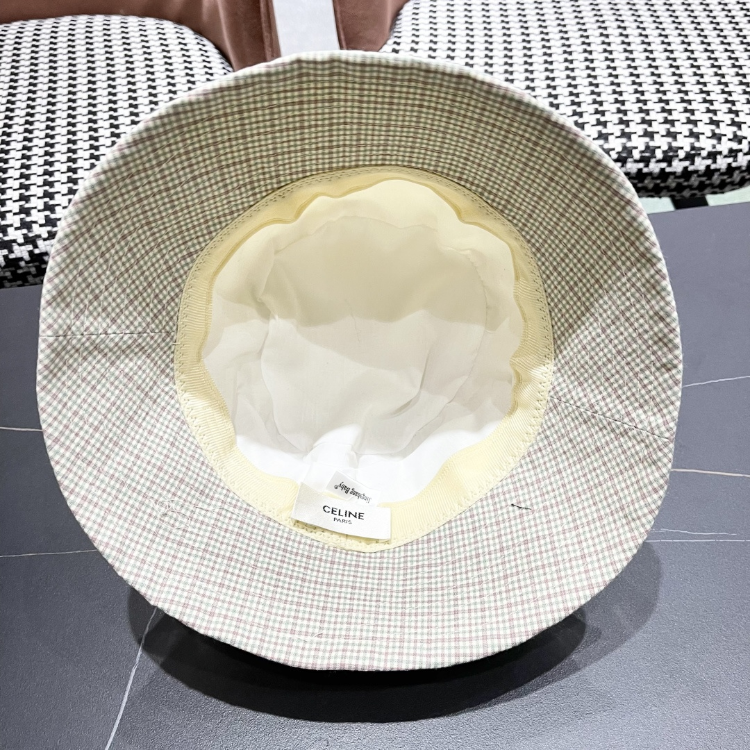  赛琳CELINE2025新款渔夫帽，休闲大方，简约时尚，