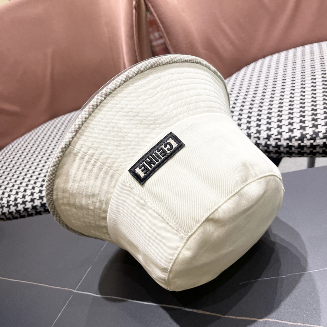  赛琳CELINE2025新款渔夫帽，休闲大方，简约时尚，