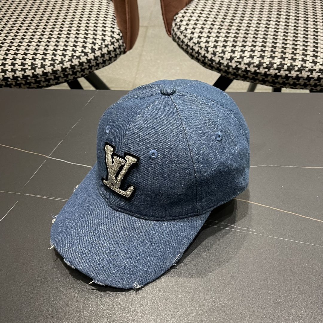  路易威登棒球帽 LouisVuitton😍新款LV棒球帽，高端大气，百搭款🤗男女通用！