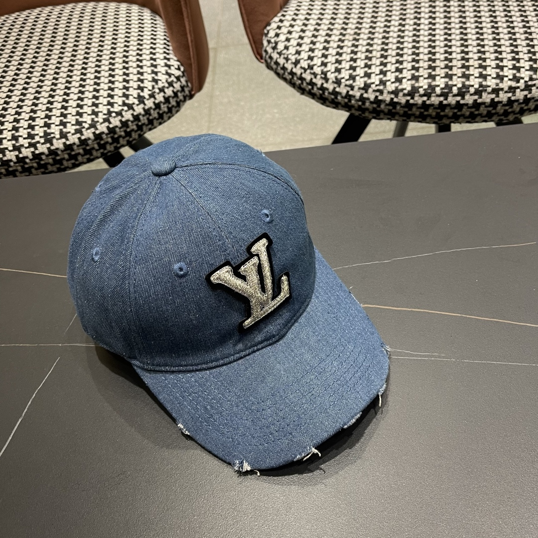  路易威登棒球帽 LouisVuitton😍新款LV棒球帽，高端大气，百搭款🤗男女通用！