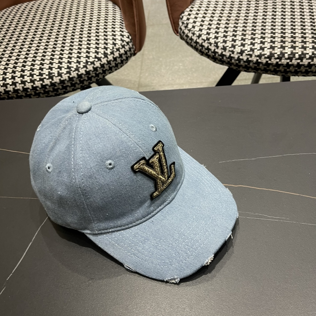  路易威登棒球帽 LouisVuitton😍新款LV棒球帽，高端大气，百搭款🤗男女通用！