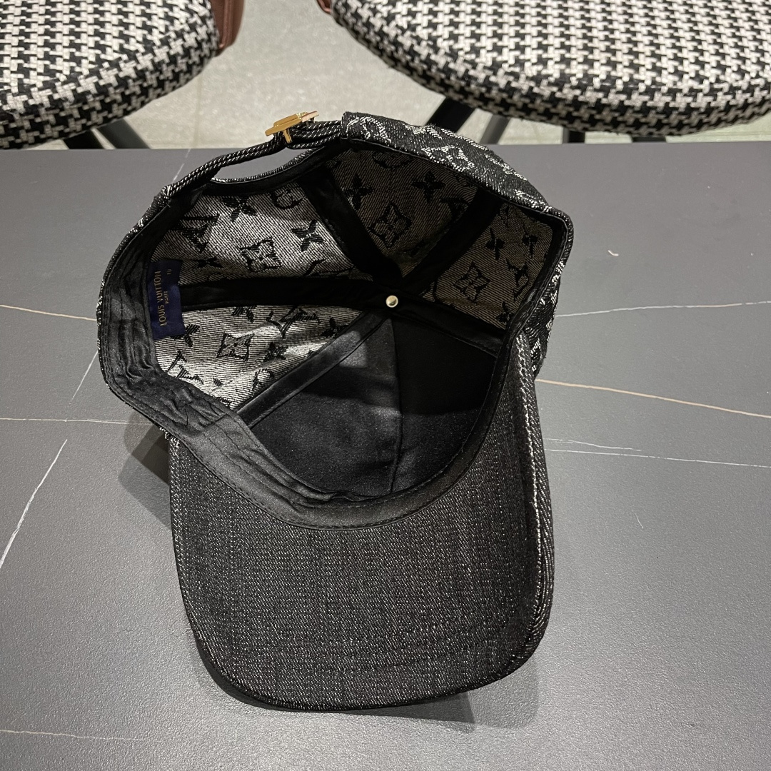  LV路易威登新款原单棒球帽，LV牛仔提花，专柜11开模订制，原版帆布面料 轻盈透气！质量超赞，基础头围