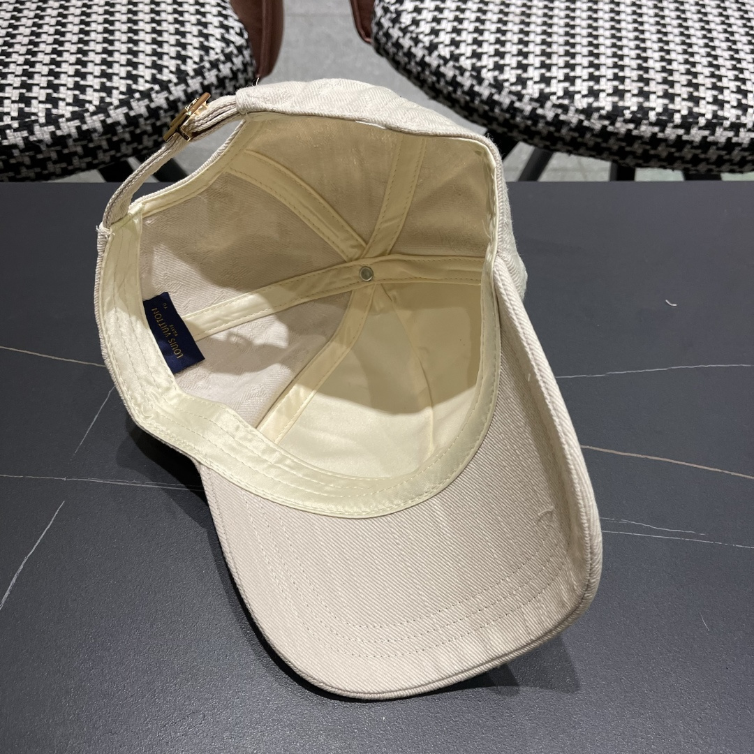  LV路易威登新款原单棒球帽，LV牛仔提花，专柜11开模订制，原版帆布面料 轻盈透气！质量超赞，基础头围