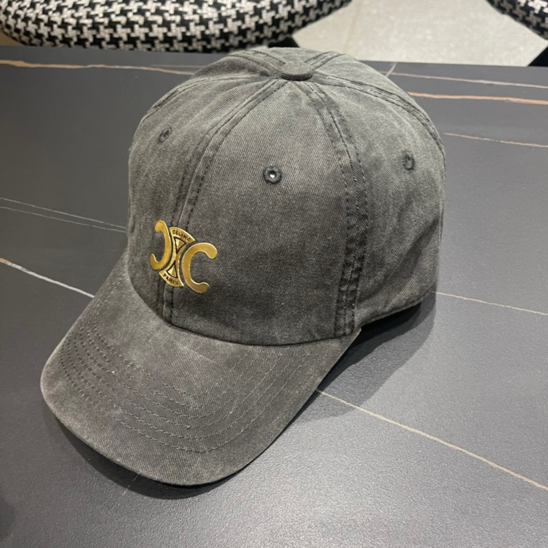 【CELINE赛琳】2025春夏款新款简约棒球帽，新款出货，大牌款超好搭配，赶紧入手！