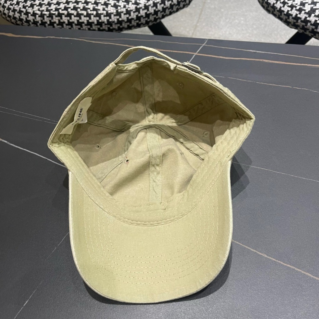 【CELINE赛琳】2025春夏款新款简约棒球帽，新款出货，大牌款超好搭配，赶紧入手！