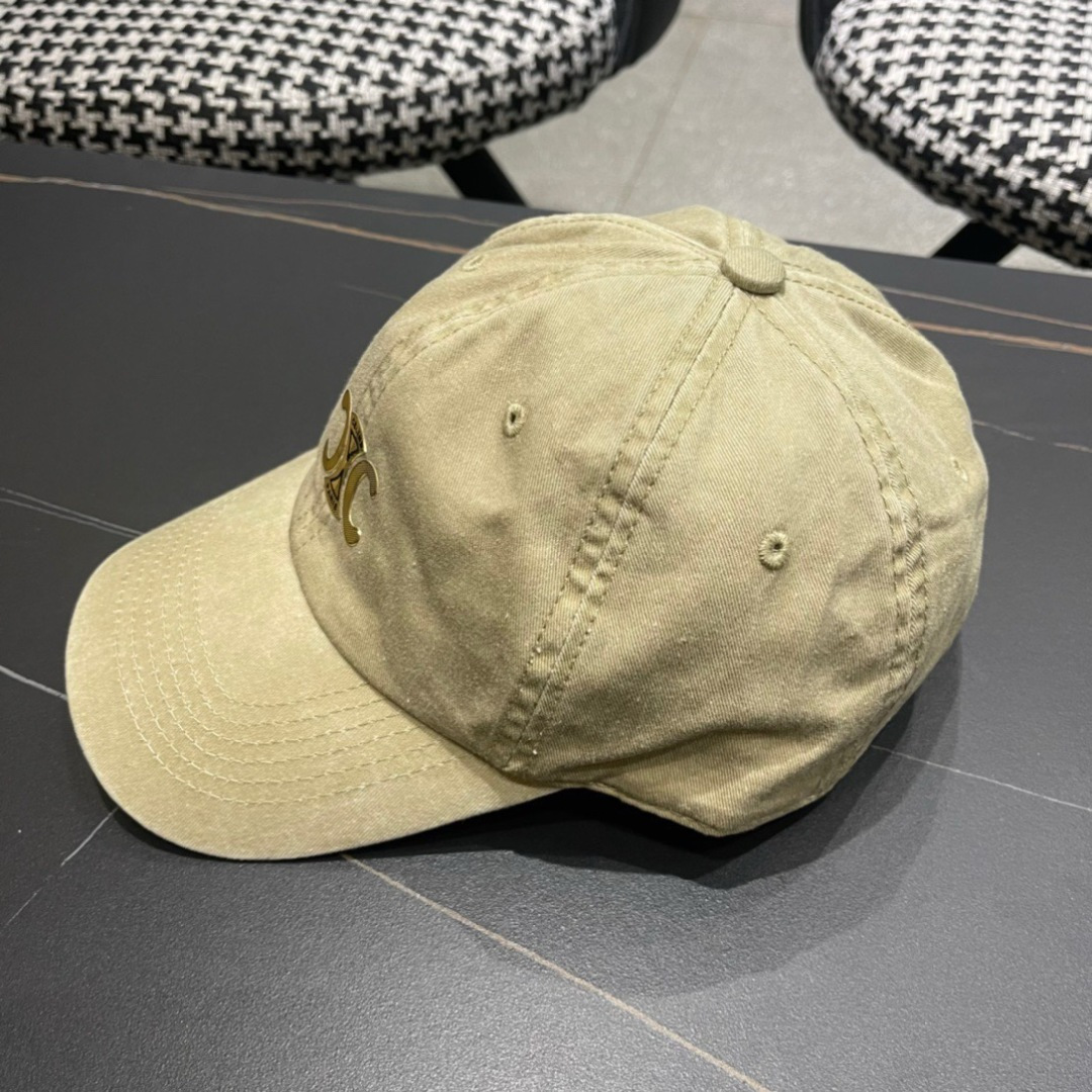 【CELINE赛琳】2025春夏款新款简约棒球帽，新款出货，大牌款超好搭配，赶紧入手！