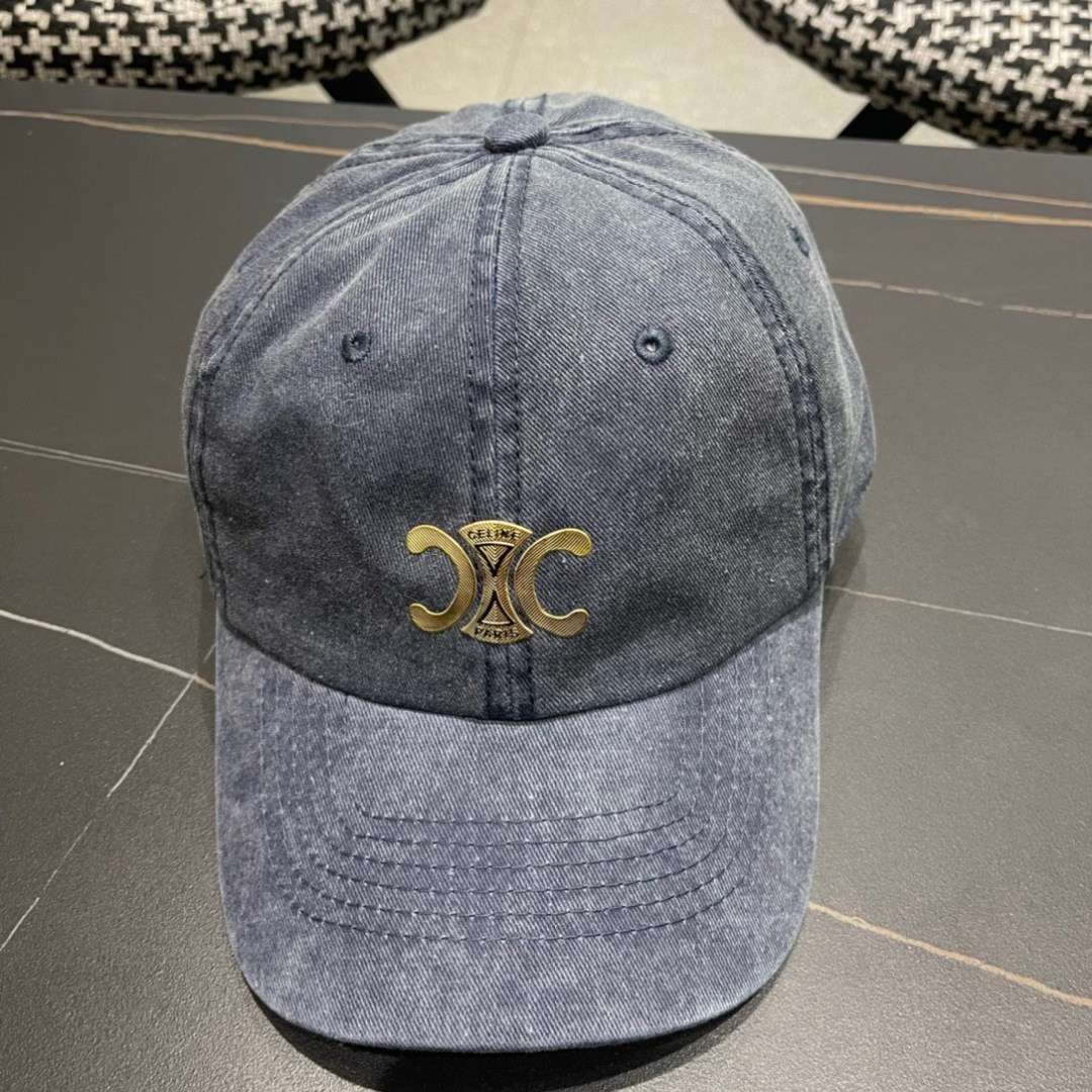 【CELINE赛琳】2025春夏款新款简约棒球帽，新款出货，大牌款超好搭配，赶紧入手！