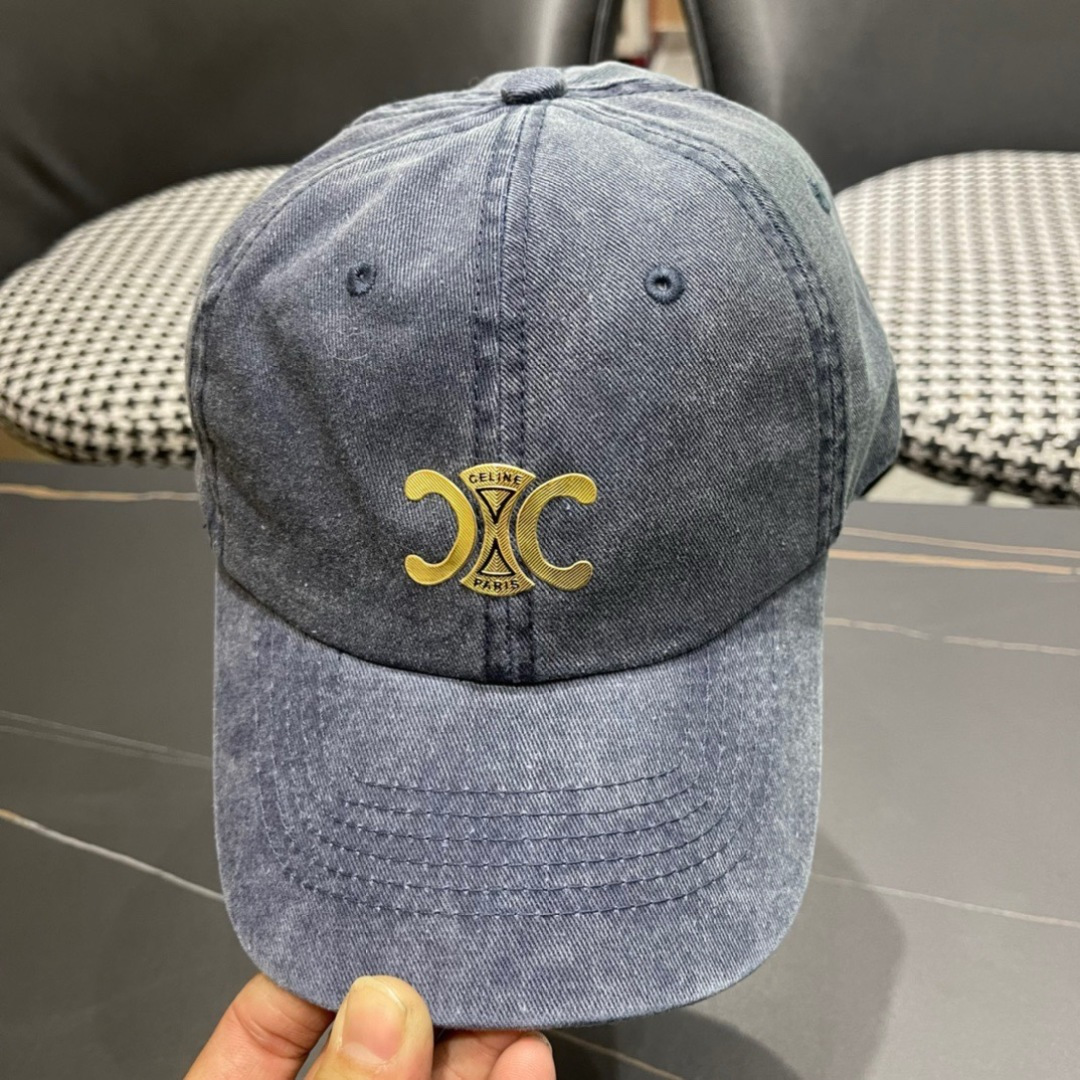 【CELINE赛琳】2025春夏款新款简约棒球帽，新款出货，大牌款超好搭配，赶紧入手！