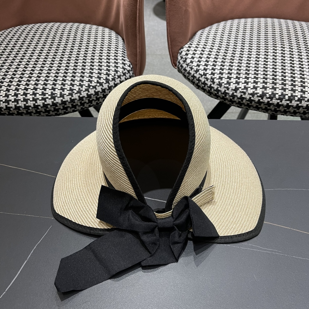  CELINE赛琳夏季大檐出游防晒遮阳草编防紫外线可折叠空顶帽
百搭时尚帽子女潮