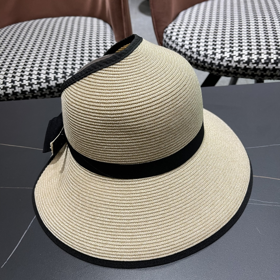  CELINE赛琳夏季大檐出游防晒遮阳草编防紫外线可折叠空顶帽
百搭时尚帽子女潮