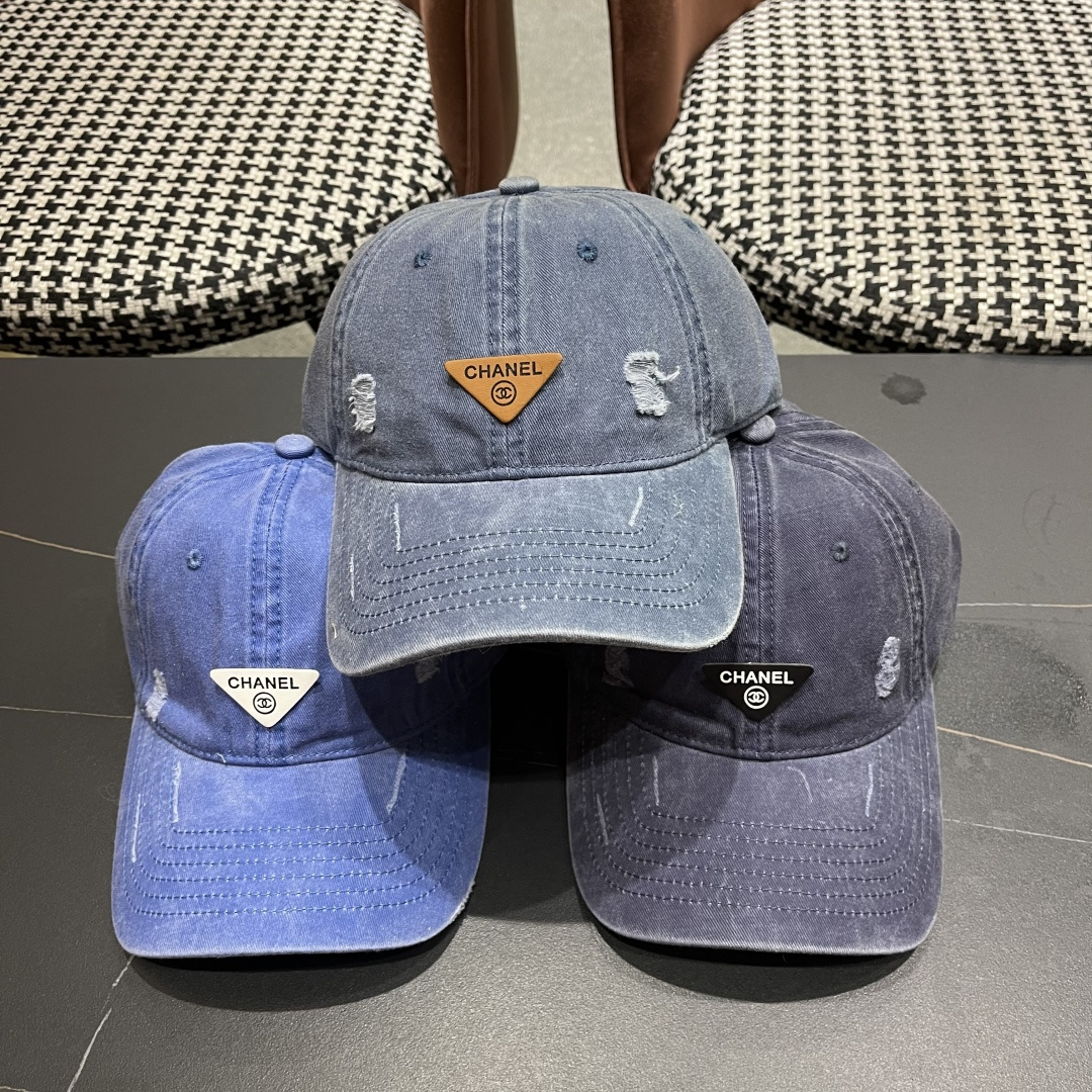  CHANEL香奈儿】2025新款简约棒球帽，新款出货，大牌款超好搭配，赶紧入手！
