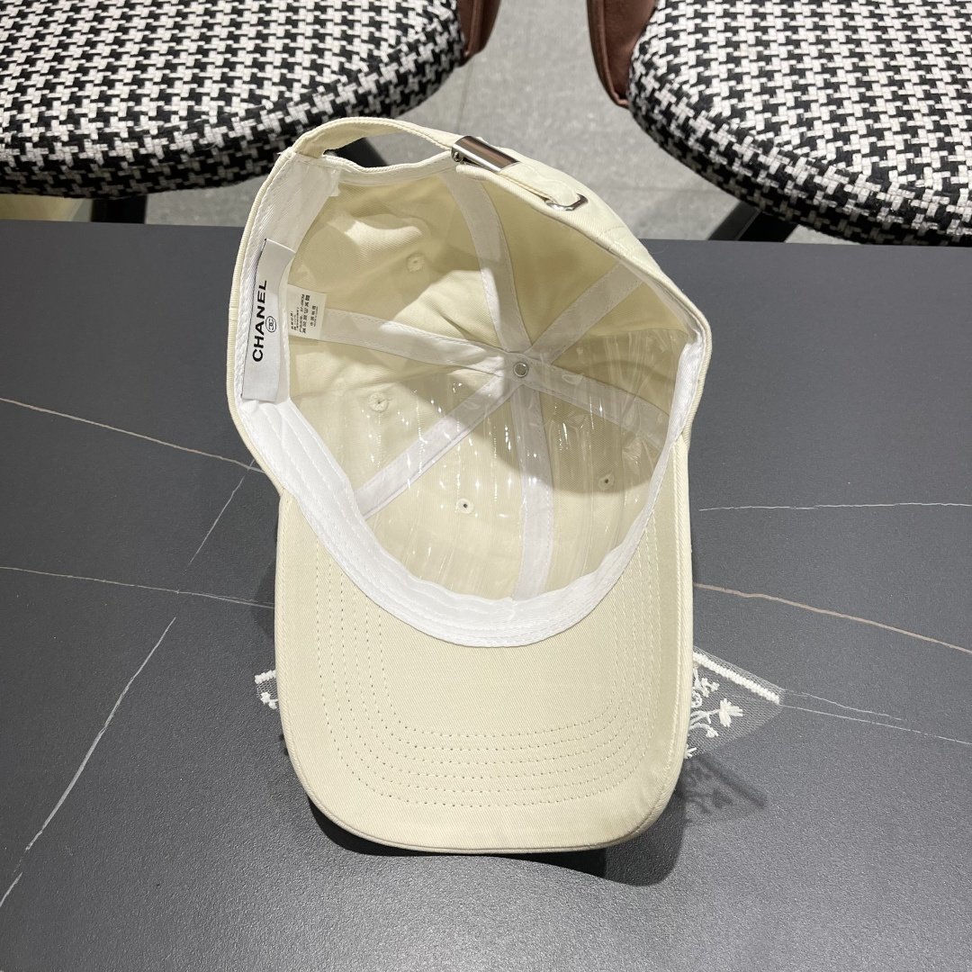  香奈儿CHANEL 百搭蕾丝蝴蝶结棒球帽子女加大
头围显脸小宽檐鸭舌帽大脸韩版