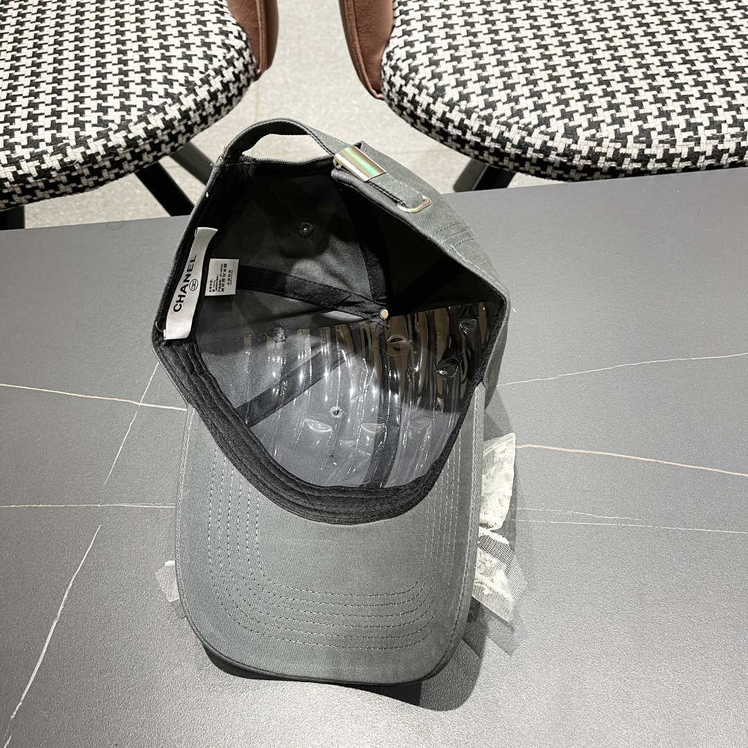  香奈儿CHANEL 百搭蕾丝蝴蝶结棒球帽子女加大
头围显脸小宽檐鸭舌帽大脸韩版