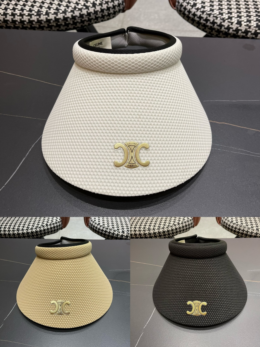 【CELINE赛琳】2025新款流苏度假休闲遮阳帽空顶帽，🔆遮阳百搭～休闲出街神器