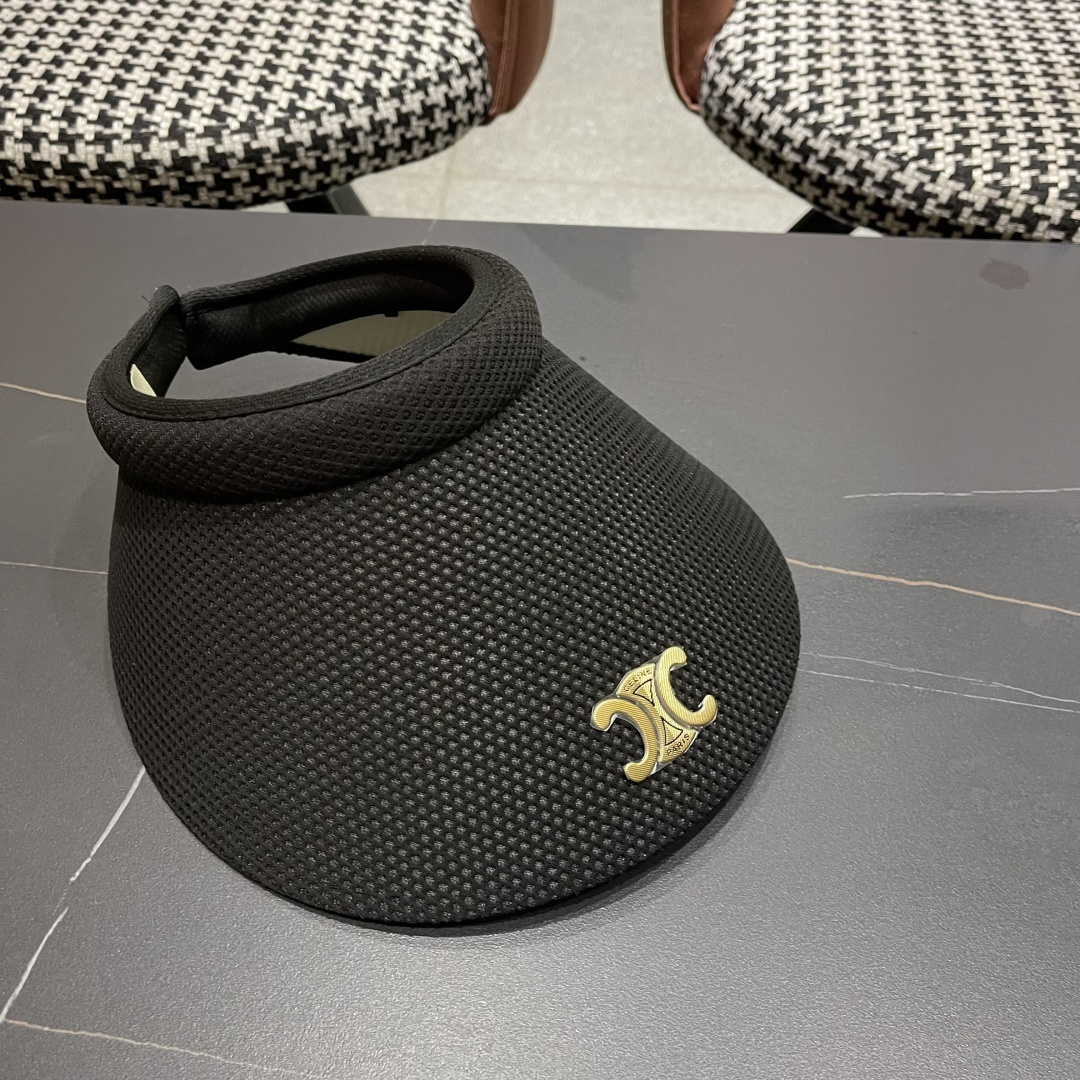 【CELINE赛琳】2025新款流苏度假休闲遮阳帽空顶帽，🔆遮阳百搭～休闲出街神器