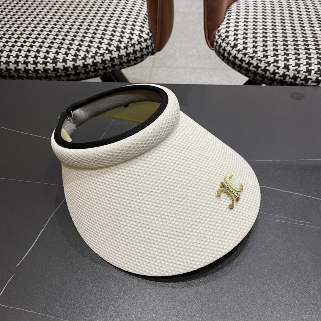 【CELINE赛琳】2025新款流苏度假休闲遮阳帽空顶帽，🔆遮阳百搭～休闲出街神器