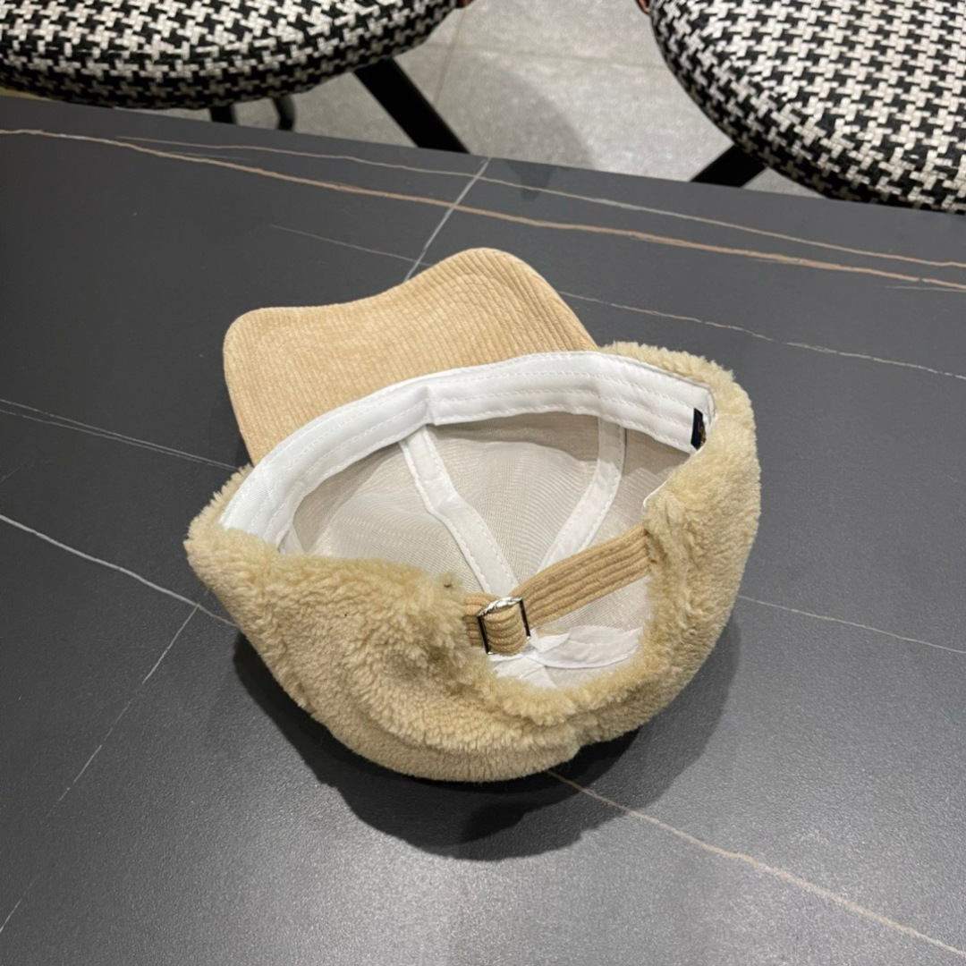 🧢LouisVuitton路易威登 👒😍LV仿貂毛绒面料棒球帽，超百搭遮阳防晒帽，气质名媛风格，超文艺，