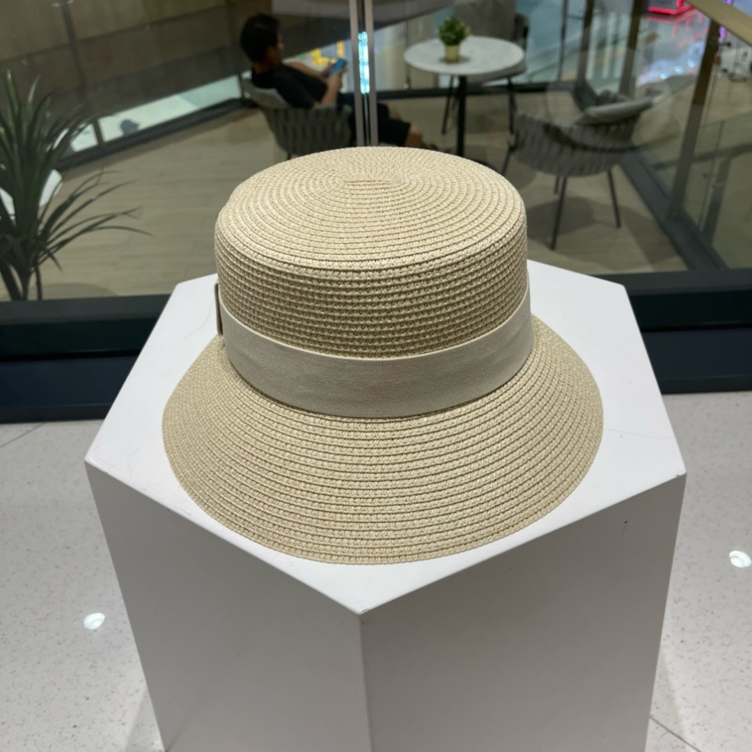  Dior迪奥新款草帽，平顶桶帽头