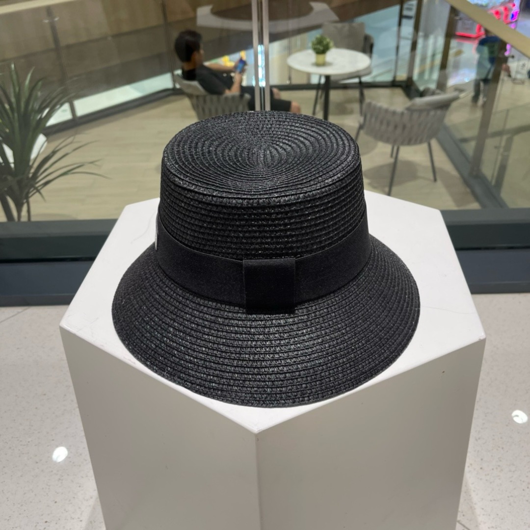  Dior迪奥新款草帽，平顶桶帽头