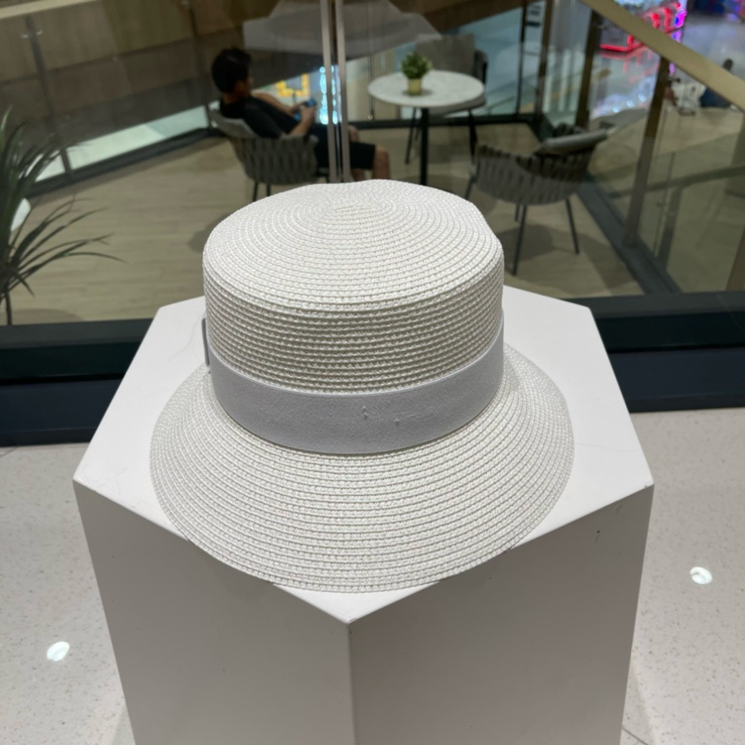  Dior迪奥新款草帽，平顶桶帽头