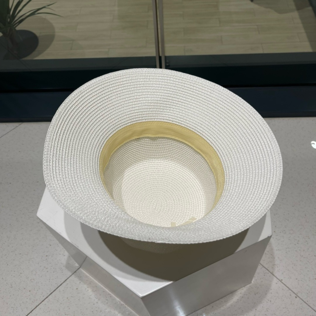  Dior迪奥新款草帽，平顶桶帽头