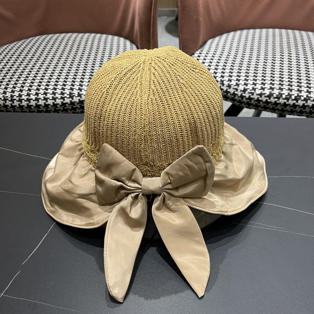  蒙口Moncler🆕日本UV黑胶防晒帽女夏季防紫外线遮阳帽大
帽檐渔夫帽遮脸太阳帽子