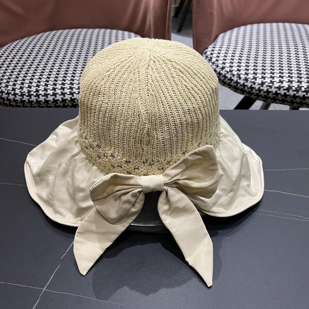  蒙口Moncler🆕日本UV黑胶防晒帽女夏季防紫外线遮阳帽大
帽檐渔夫帽遮脸太阳帽子
