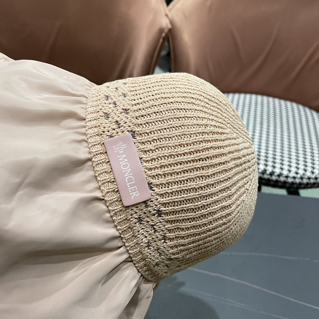  蒙口Moncler🆕日本UV黑胶防晒帽女夏季防紫外线遮阳帽大
帽檐渔夫帽遮脸太阳帽子